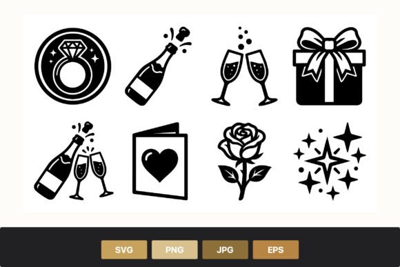 Download Engagement Ring Champagne Rose Vector - Vector Collection