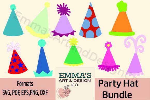 Download Party Hat Vector Bundle Birthday - Vector Collection